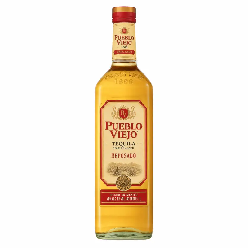 Pueblo Viejo Reposado Tequila 1L