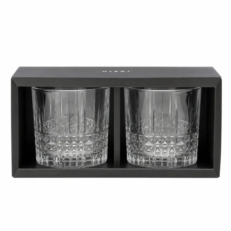 R VISKI BURG GLASS 2PK