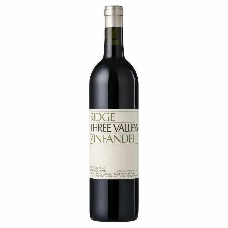 Ridge Three Valleys Zinfandel 750ml