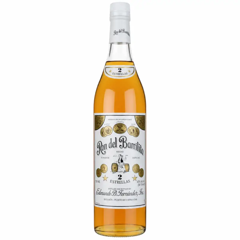 Ron Del Barrilito 2 Star 750ml