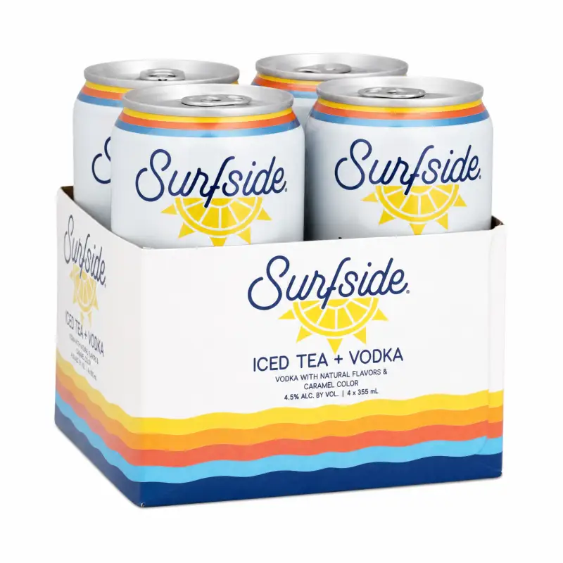 Surfside Tea Vodka 4pk 355ml Cans