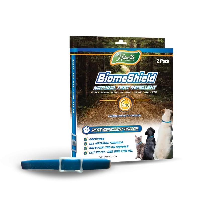 BiomeShield™ Cut to Fit Pest Protection Pet Collar | 2 Pack