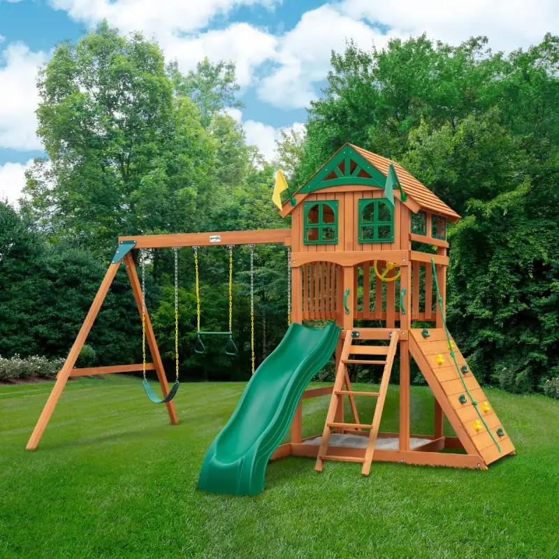 Avalon Gorilla Playsets front yard installation view