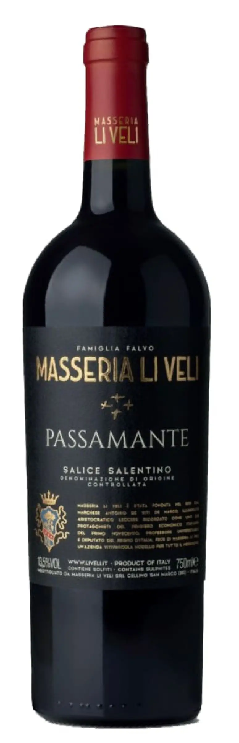 Masseria Li Veli Passamante Salice Salentino Riserva 750ml