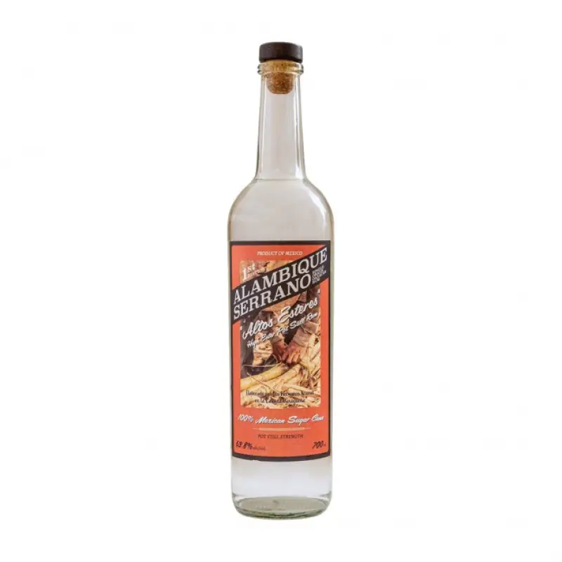 Alambique Serrano Altos Esteres High Ester Pot Still Rum 750ml
