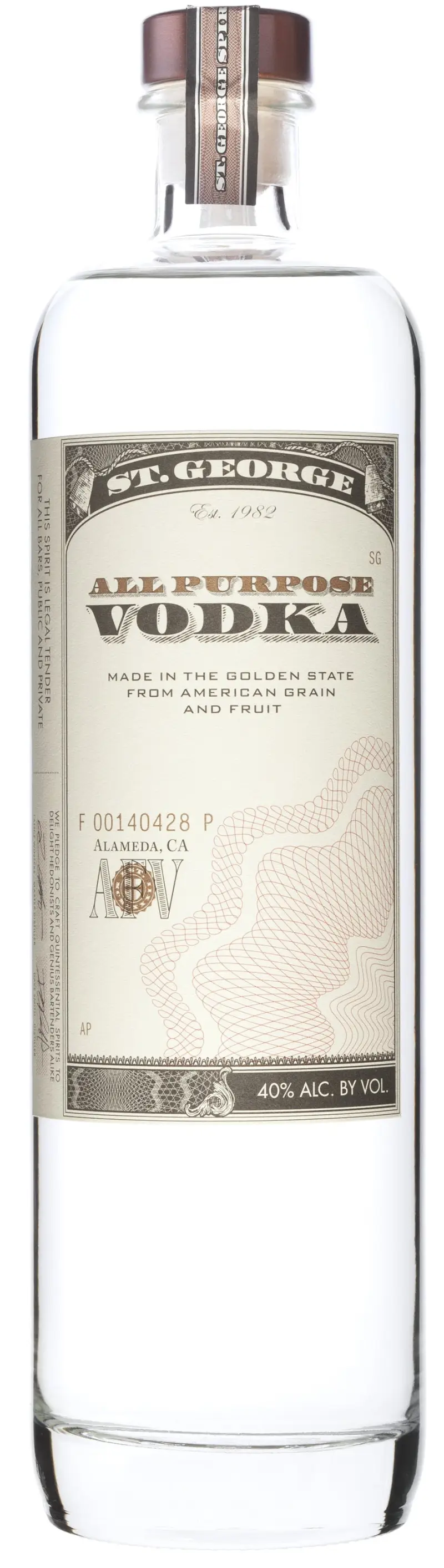 St. George All Purpose Vodka 750ml