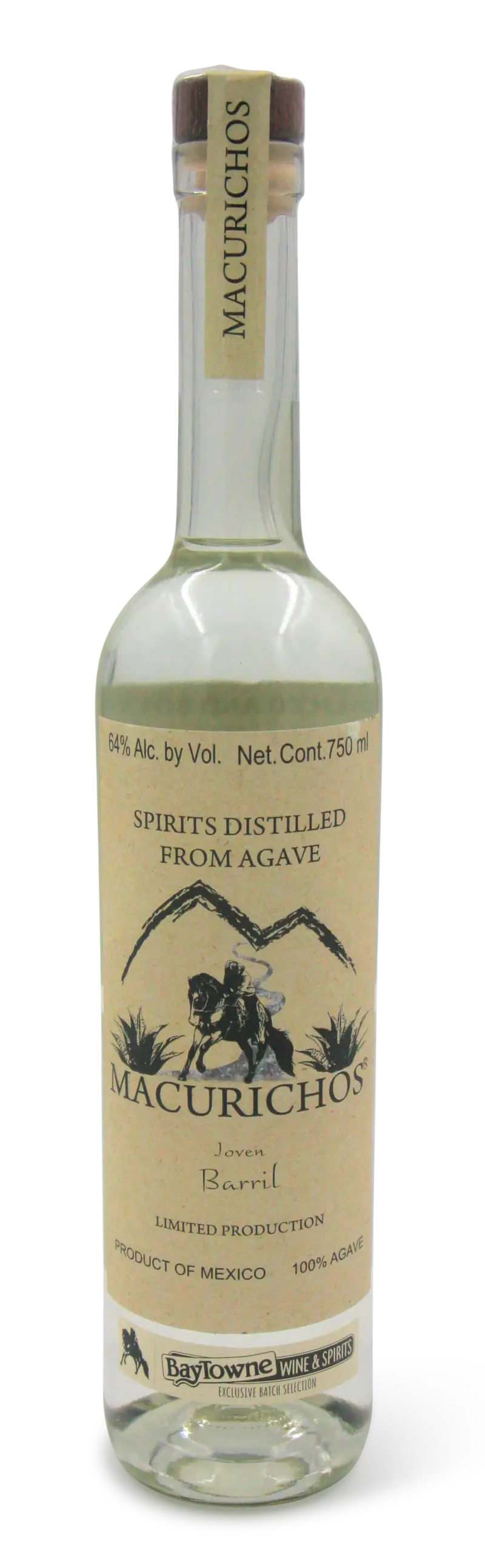 Macurichos Barril Mezcal Joven 750ml