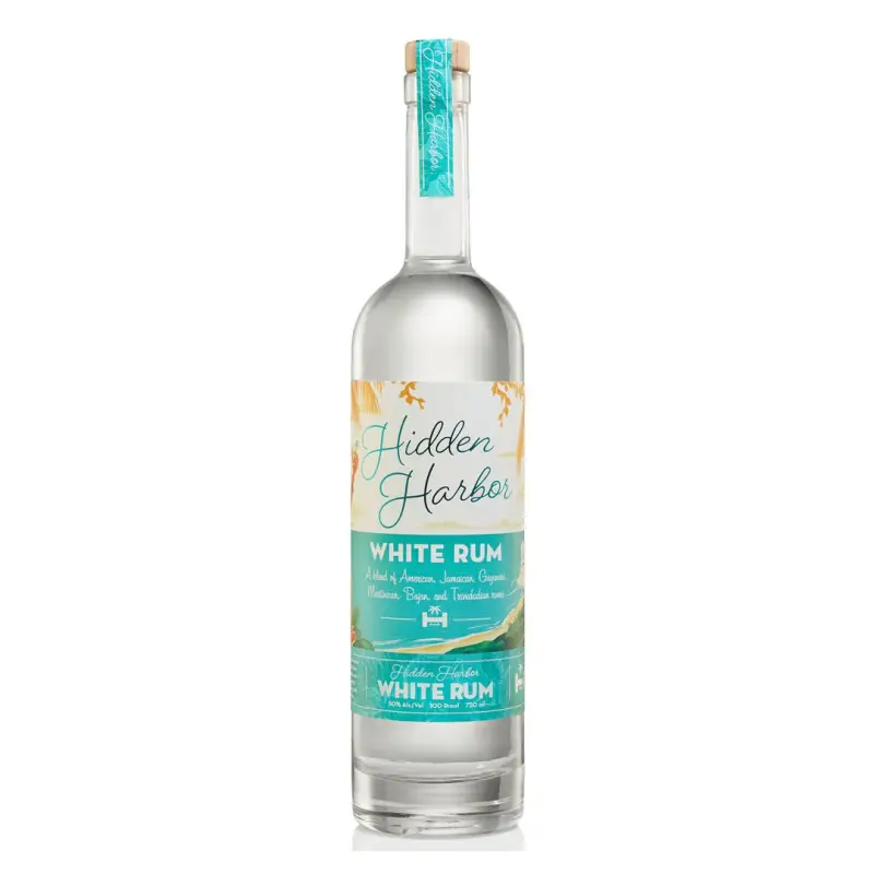Hidden Harbor White Rum 750ml