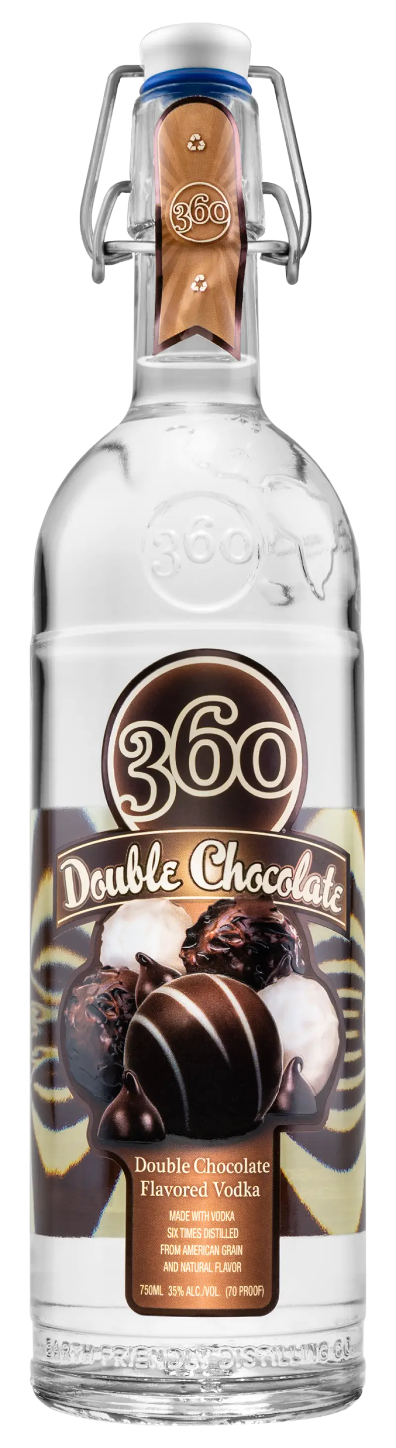360 Vodka Double Chocolate 1L
