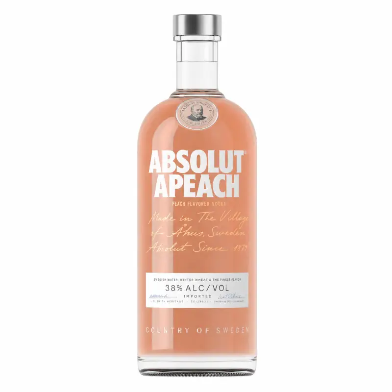 Absolut Apeach Vodka 750ml