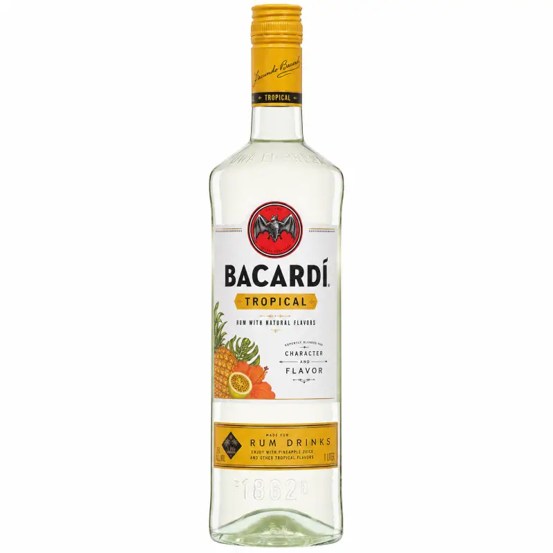 Bacardí Tropical Flavored Rum 1L