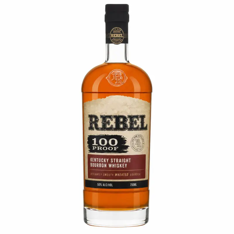Rebel 100 Proof Kentucky Straight Bourbon Whiskey 750ml