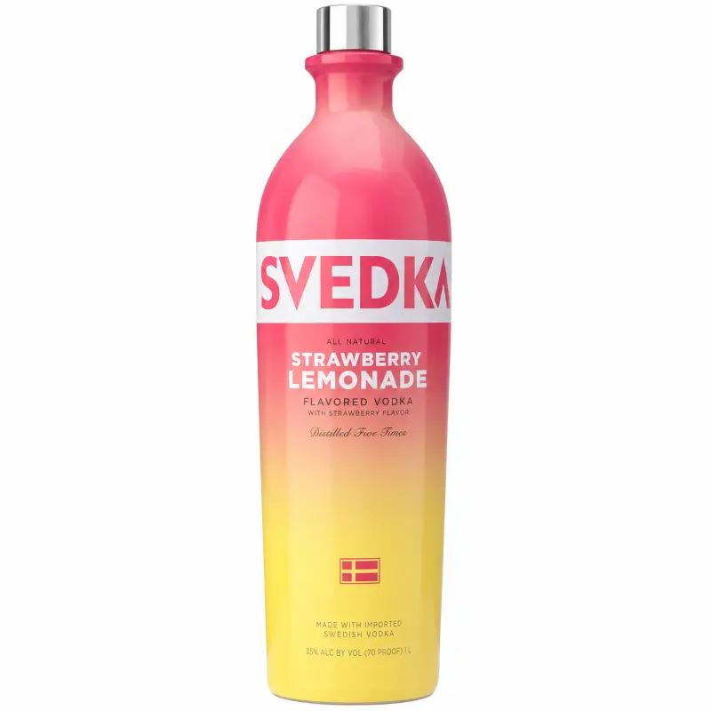 Svedka Strawberry Lemonade Flavored Vodka 1L