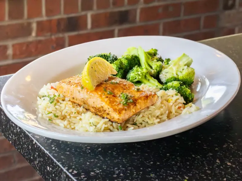 Grilled Atlantic Salmon