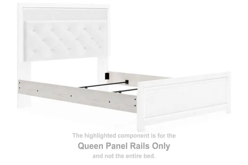 Altyra - Queen Panel Rails - White