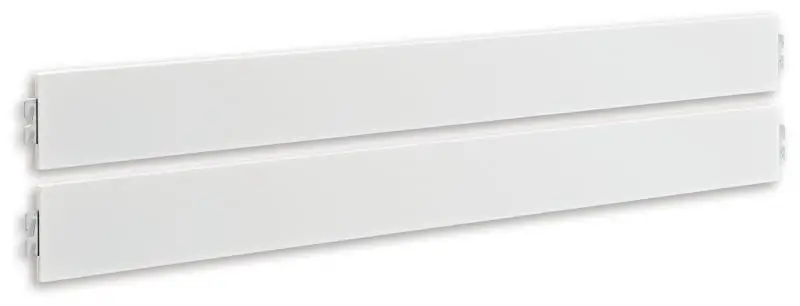 Fortman - Queen/King Panel Rails - White