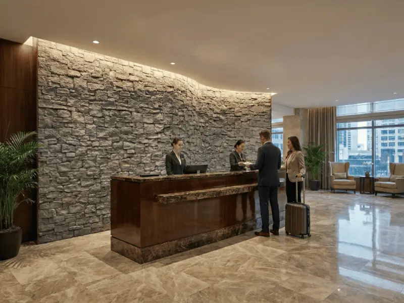 Cobblestone Rock Wall Panel by Universal Rocks