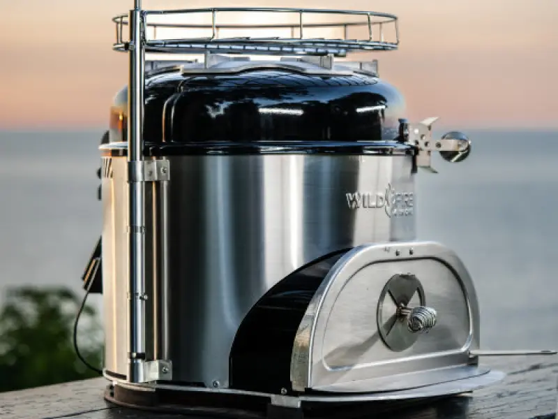 WildFire 4in1 Charcoal & Wood-Fired Grill Bundle