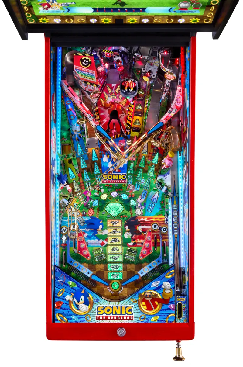Sonic the Hedgehog Collector's Edition playfield artwork