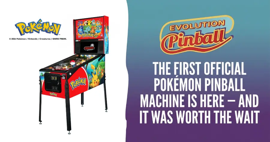 Pokemon Stern pinball machine
