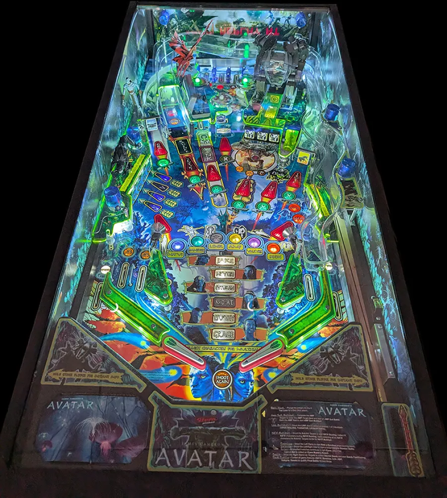 Avatar playfield artwork preview
