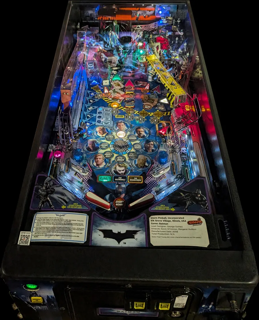 Batman (The Dark Knight) playfield artwork preview