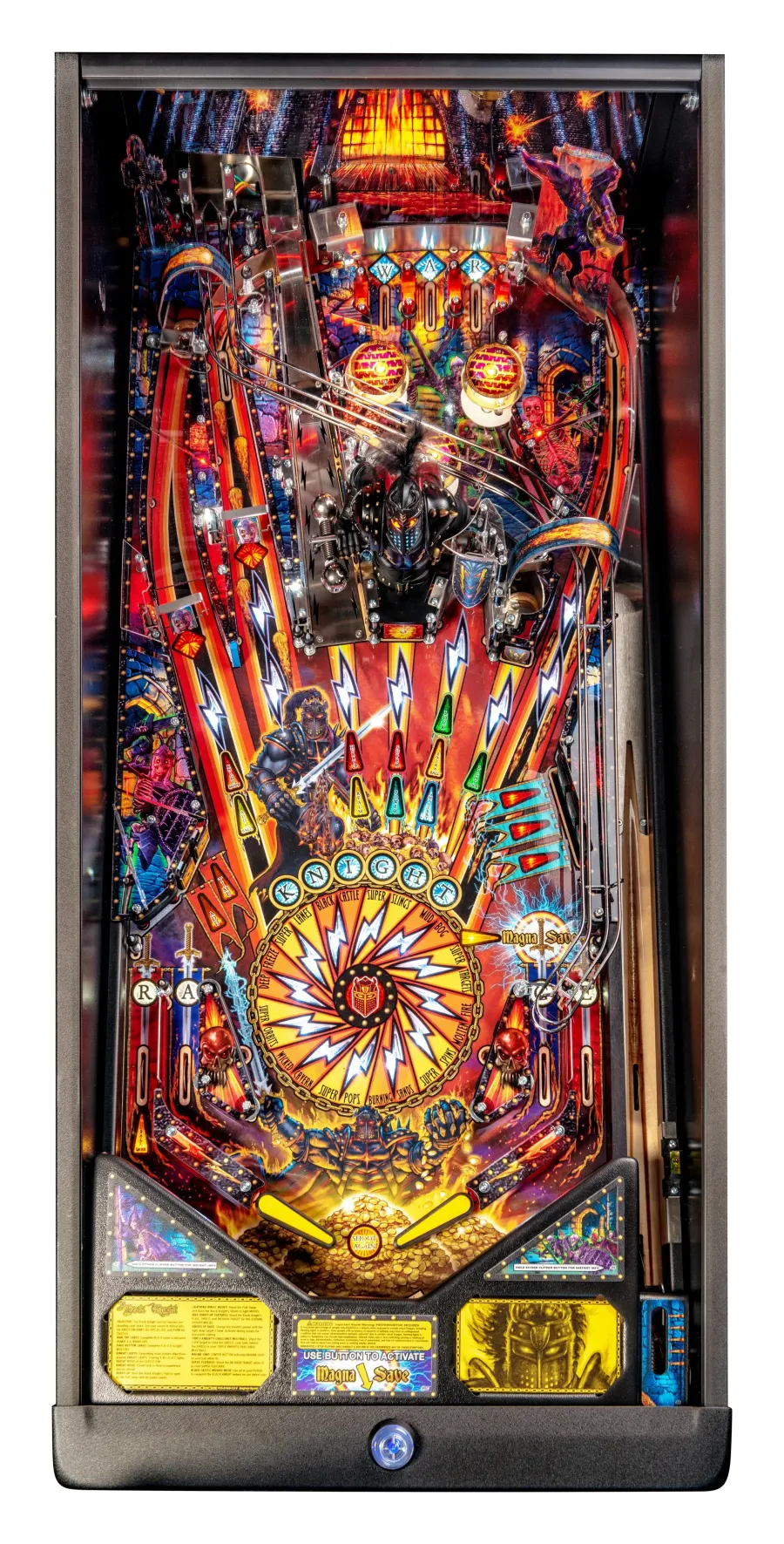 Black Knight: Sword of Rage playfield artwork preview