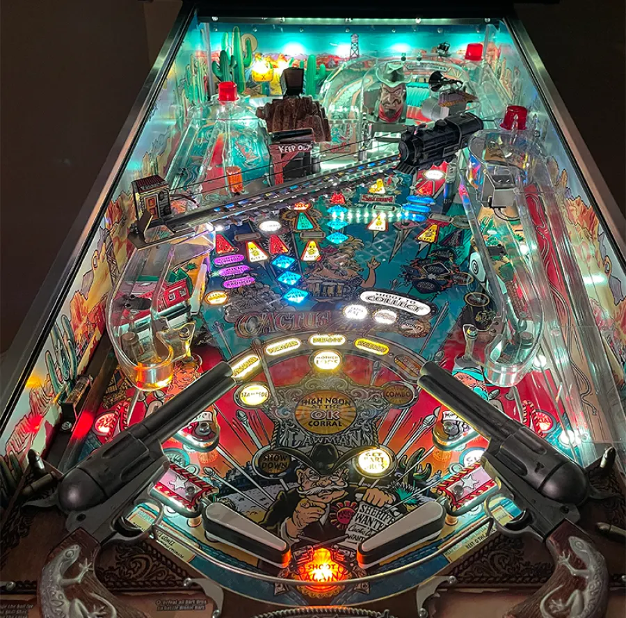 Cactus Canyon Remake playfield artwork preview