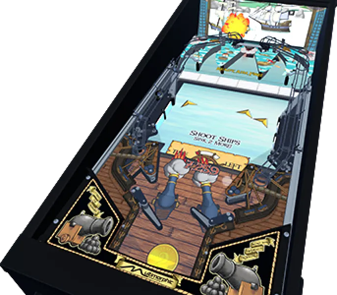 Cannon Lagoon playfield artwork preview