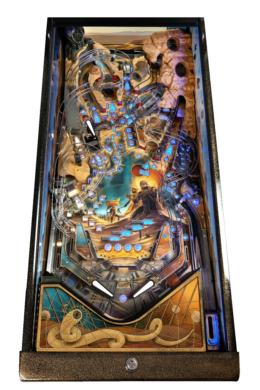 Dune Pinball playfield artwork preview