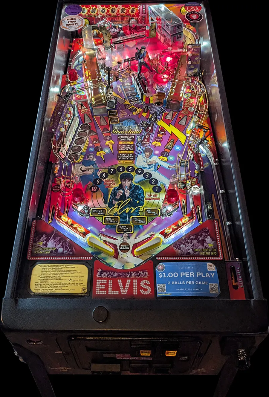 Elvis playfield artwork preview