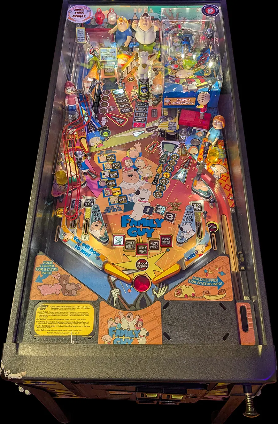 Family Guy playfield artwork preview