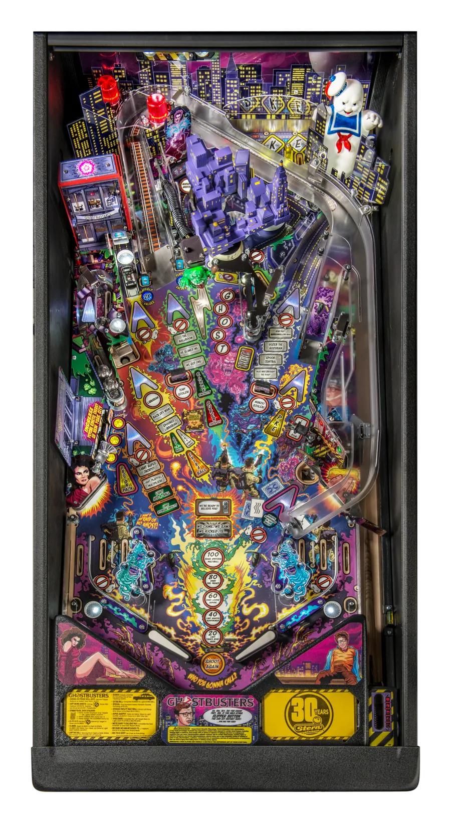 Ghostbusters playfield artwork preview
