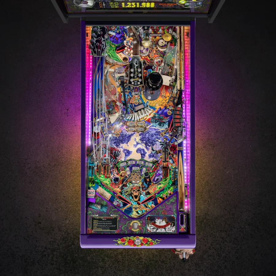 Guns N' Roses: Not in This Lifetime playfield artwork preview