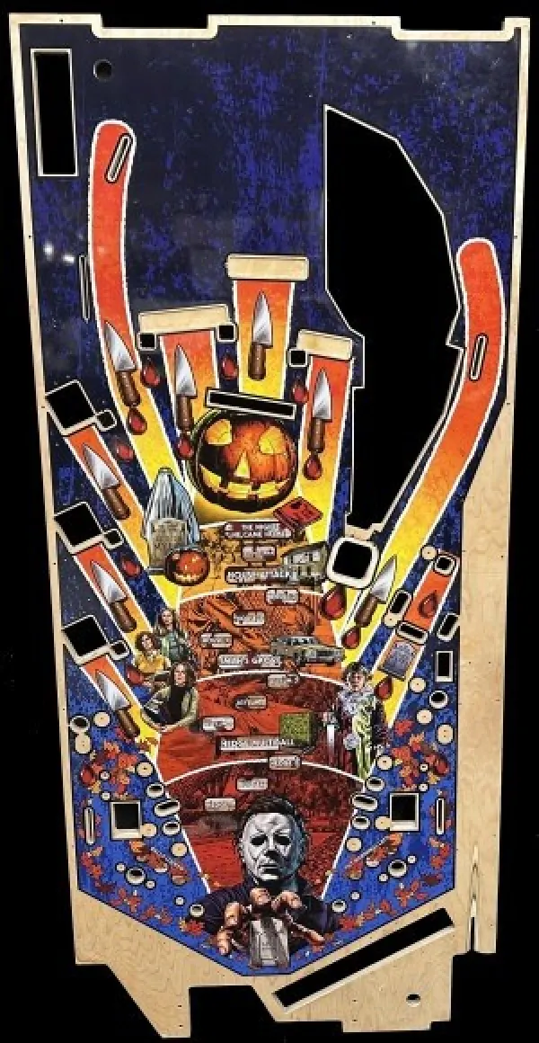 Halloween playfield artwork preview