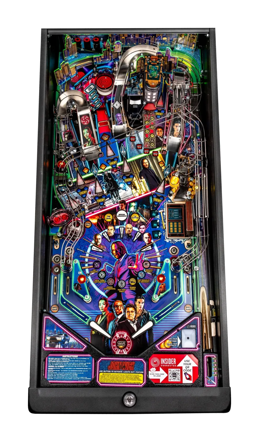 John Wick playfield artwork preview