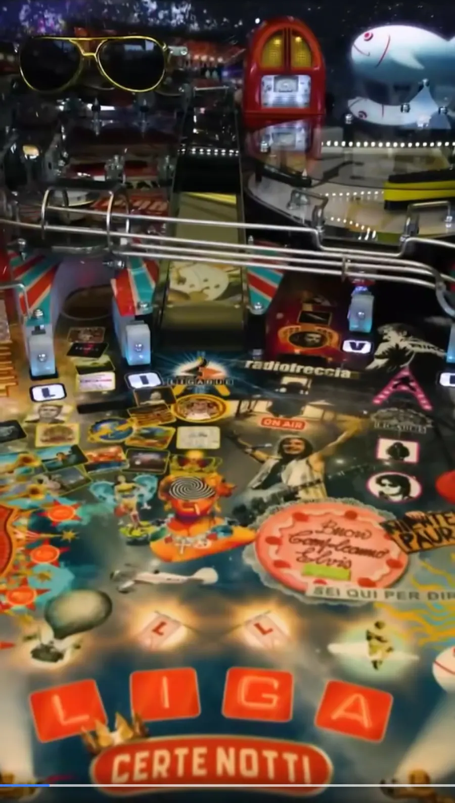 Ligabue Pinball playfield artwork preview