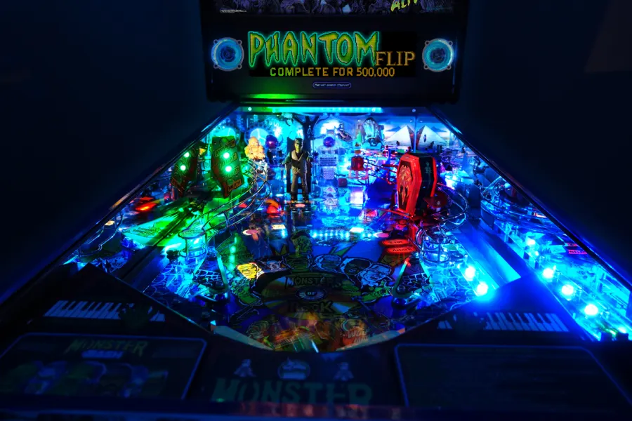 Monster Bash Remake playfield artwork preview