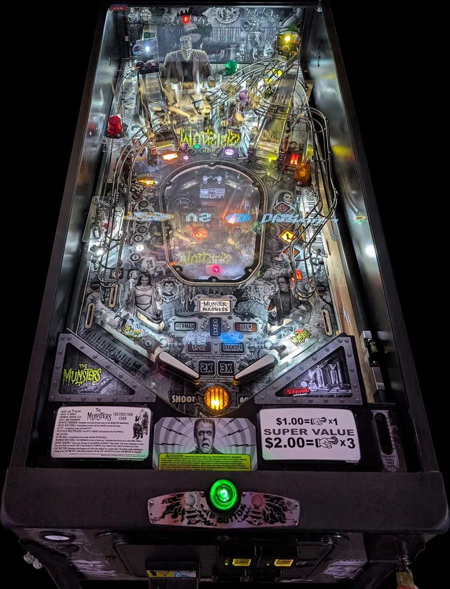 Munsters playfield artwork preview
