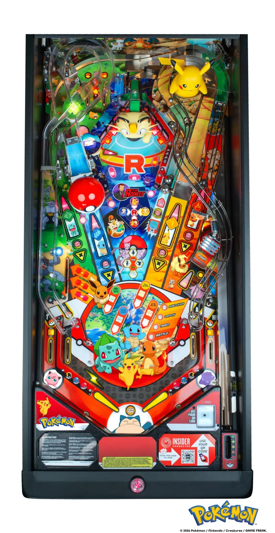 Pokémon playfield artwork preview