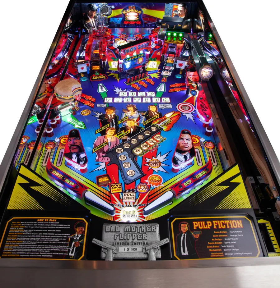 Pulp Fiction playfield artwork preview