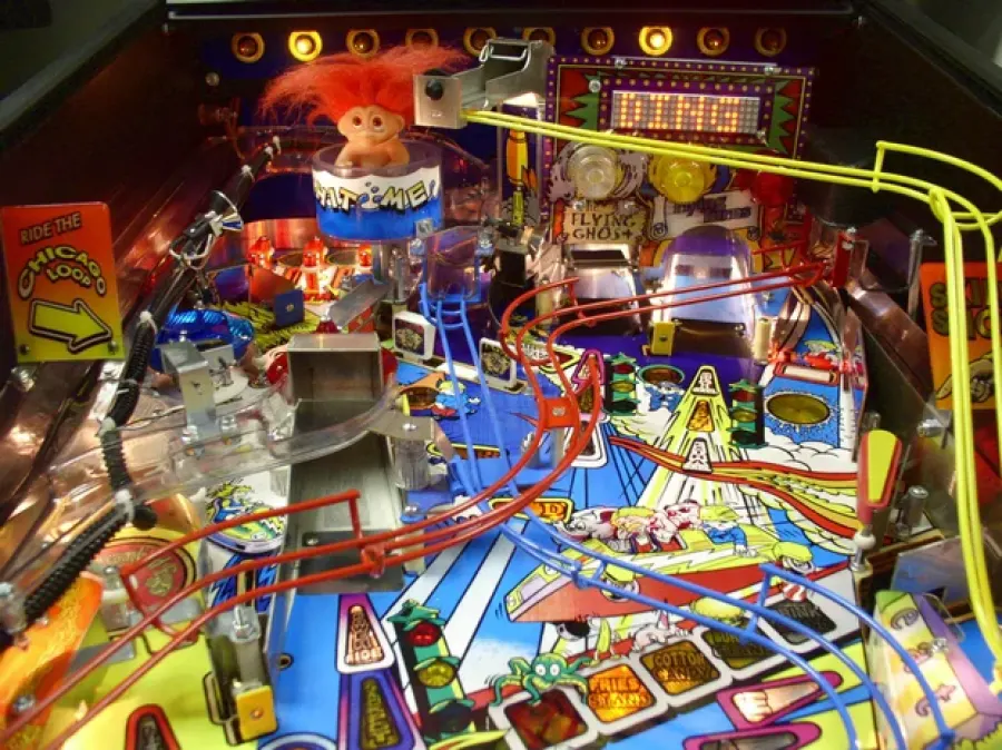 RollerCoaster Tycoon playfield artwork preview
