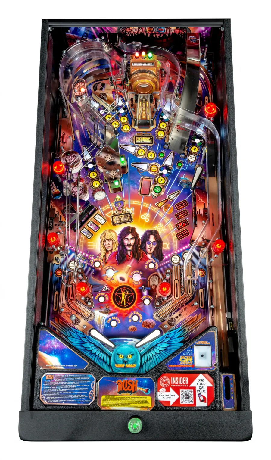 Rush playfield artwork preview