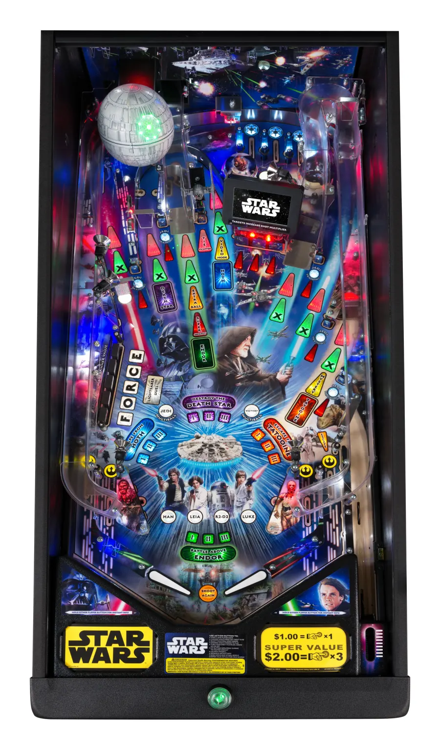 Star Wars playfield artwork preview