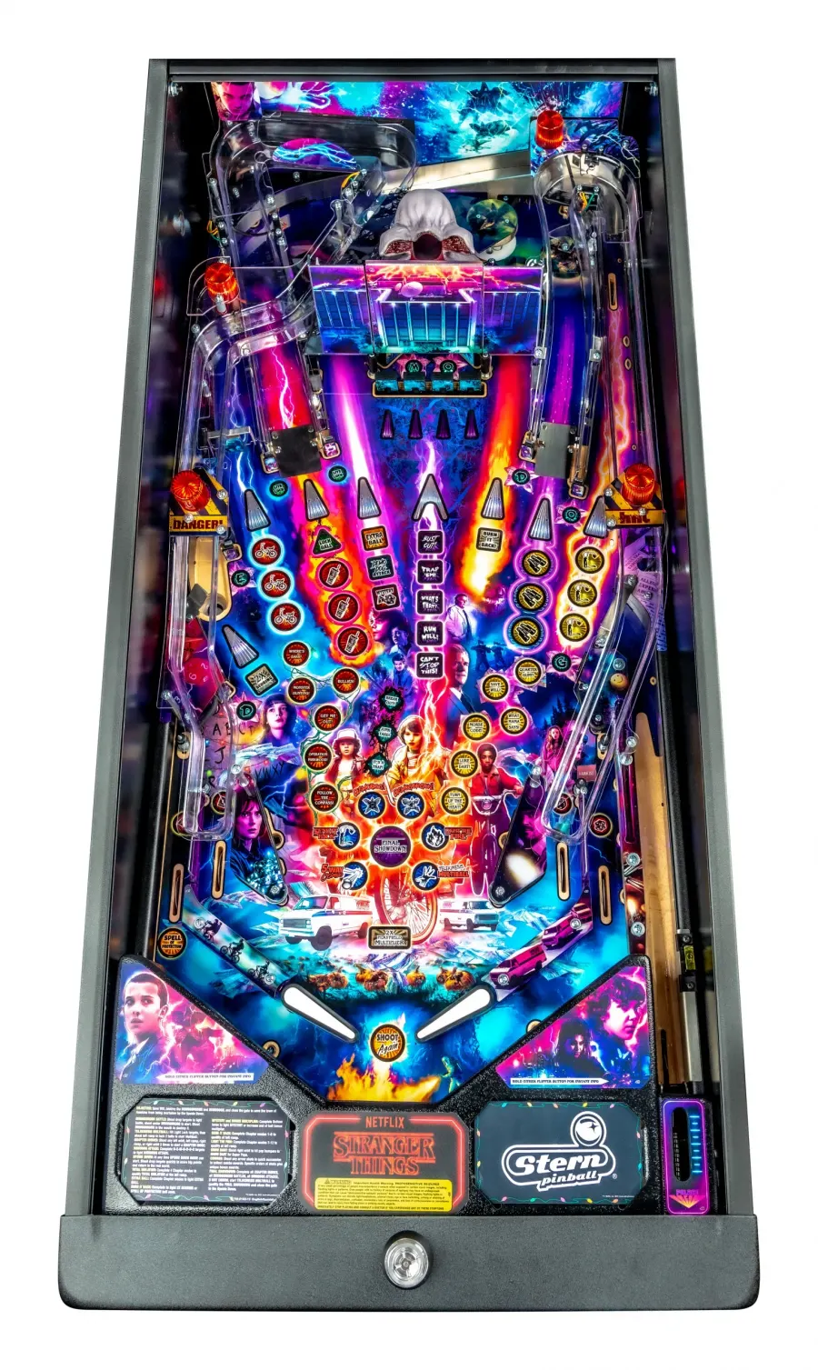 Stranger Things playfield artwork preview