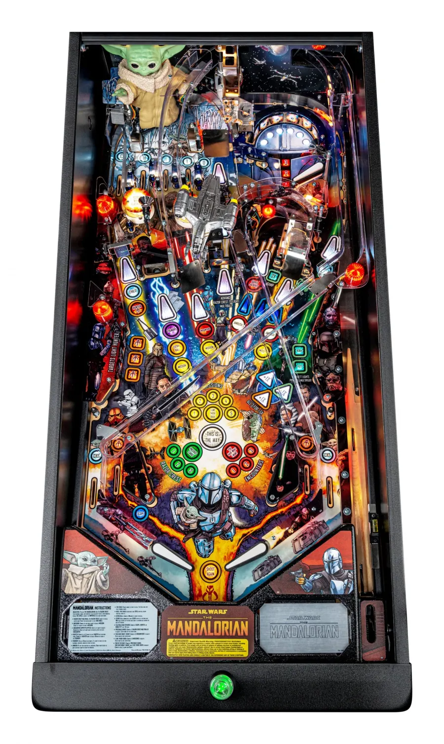 The Mandalorian playfield artwork preview