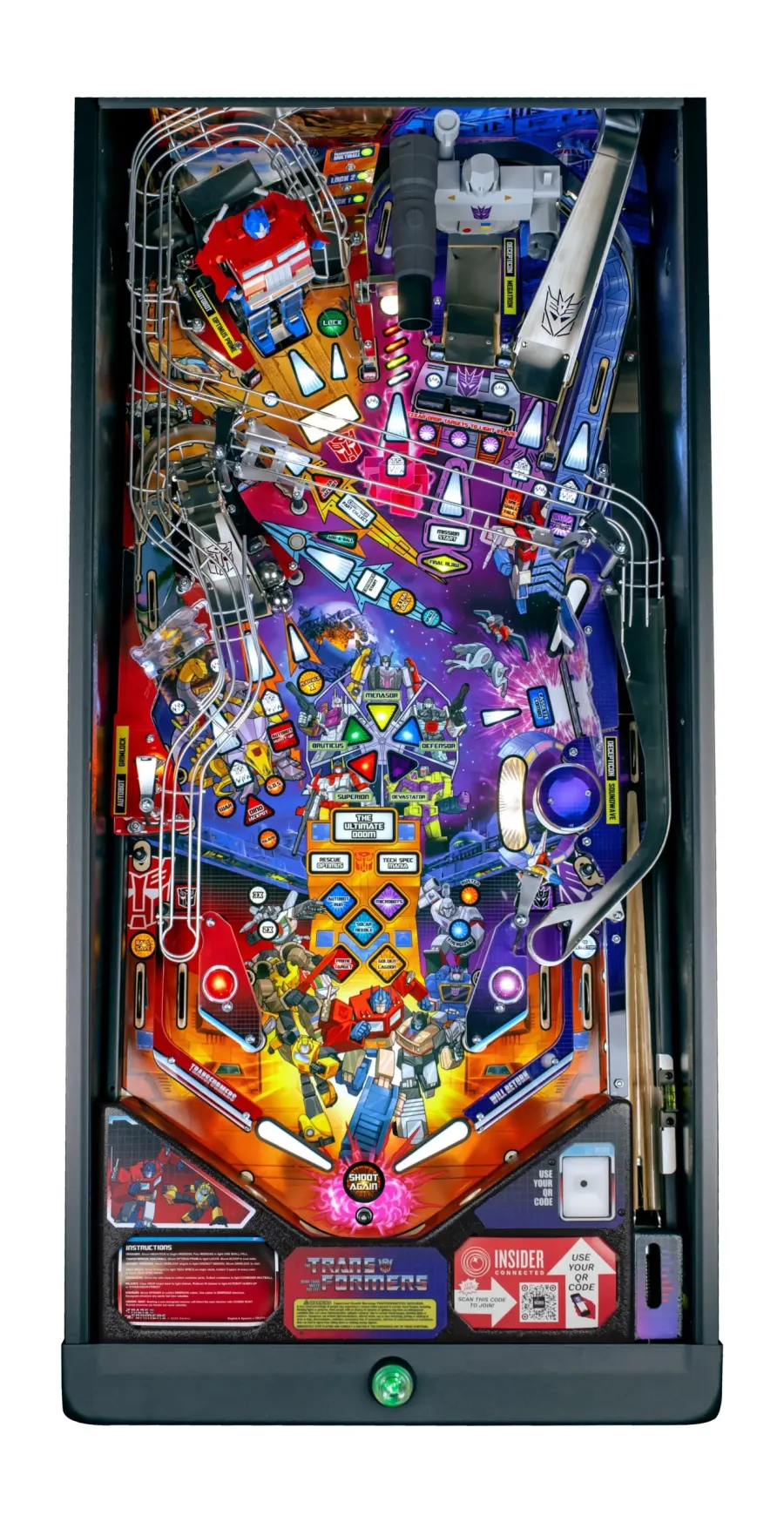 Transformers: More Than Meets the Eye playfield artwork preview
