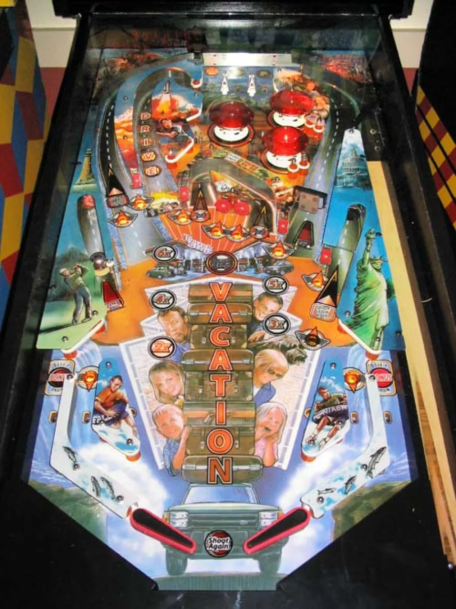Vacation America playfield artwork preview