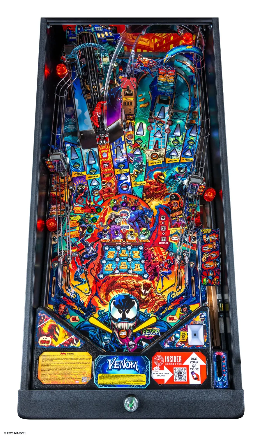 Venom playfield artwork preview